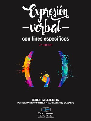 cover image of Expresión verbal con fines específicos